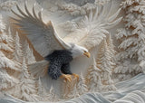 Carved Eagle Diamond Painting Kit