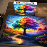 Arcobaleno albero della vita puzzle puzzle 1000 pezzi