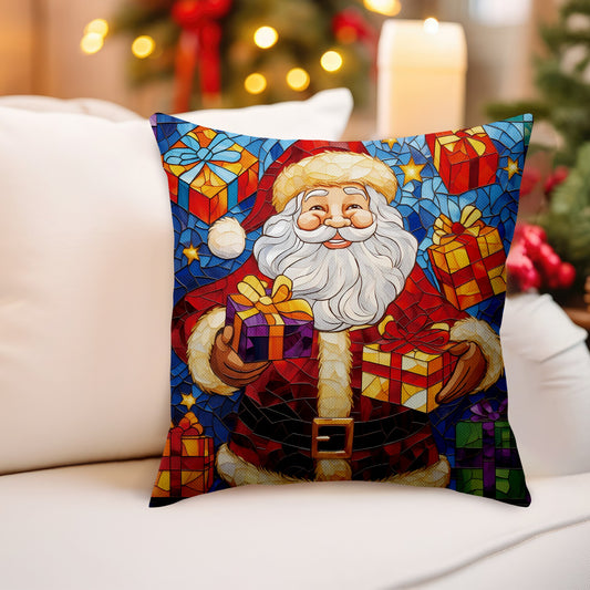 Santa Claus Throw Pillow Covers