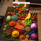 Fête de récolte vibrante Puzzle 1000 pièces 1000 pièces