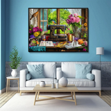Points de puzzle de printemps 1000 pièces