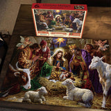Glorious Manger Advent Calendar puzzle puzzle 1000 pezzi